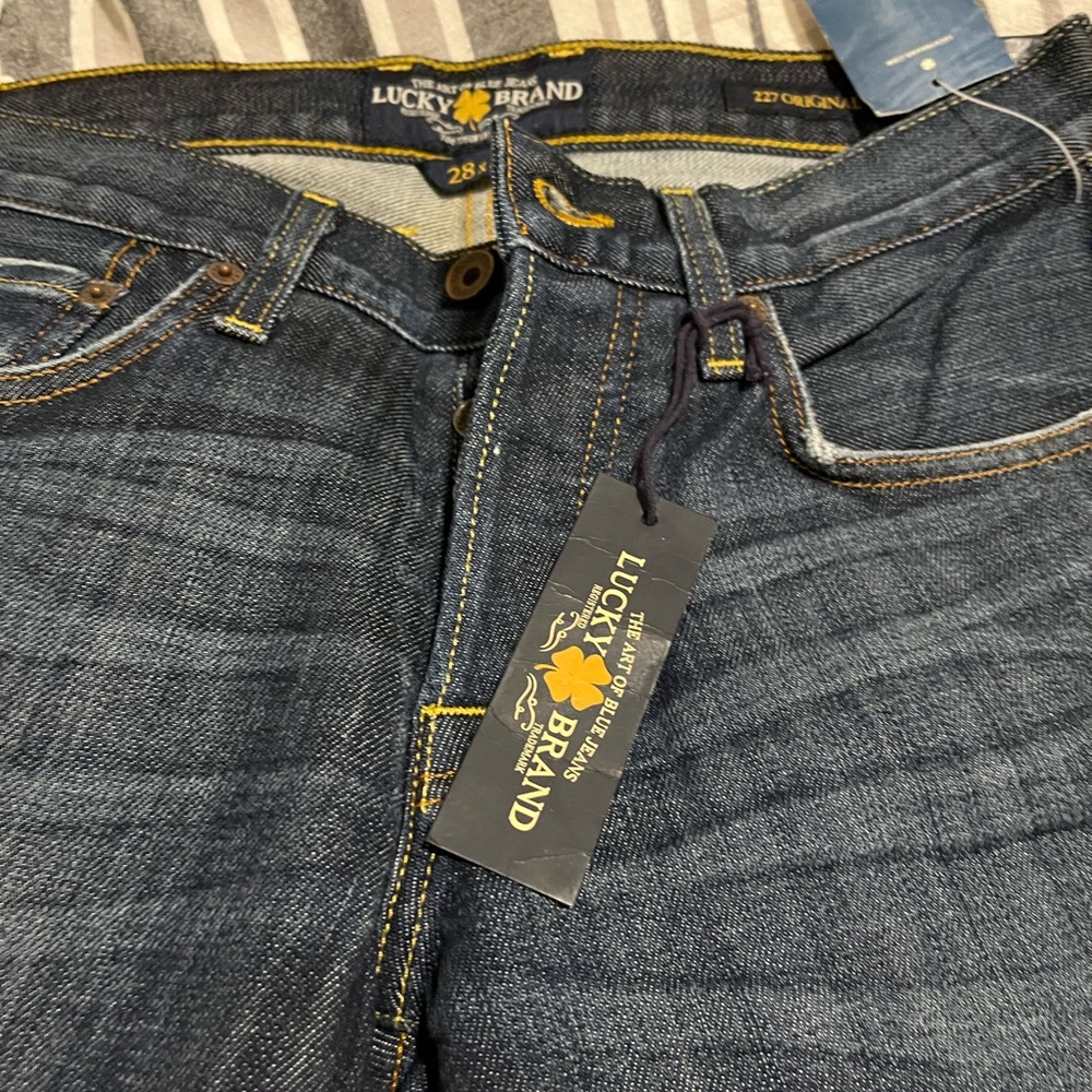 RARE NEW W/ TAGS LUCKY 🍀 BRAND 227 Slim Bootcut Jeans 28X30